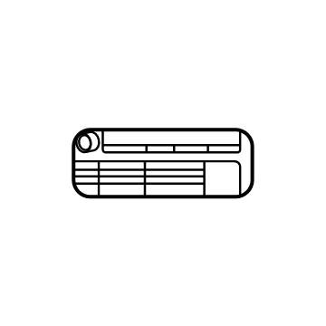 Chevy 19206430 Tire Pressure Label