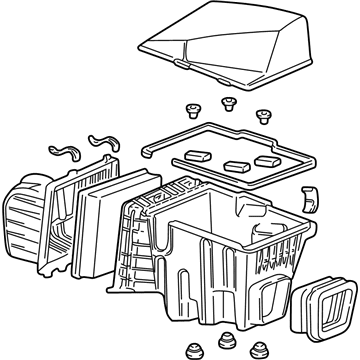 Chevy Venture Air Filter Box - 25099929