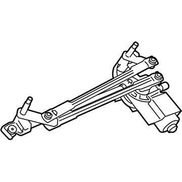 Chevy 92273050 Motor & Linkage