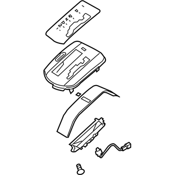 Chevy 96462430 Shift Plate