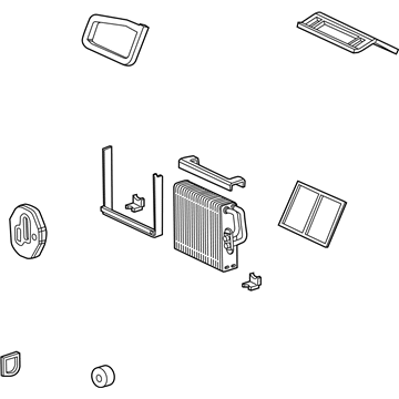 Chevy 22890089 Evaporator Core