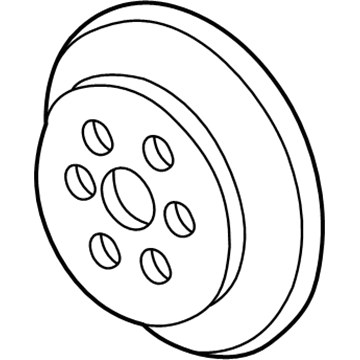 Oldsmobile 90537298 Pulley