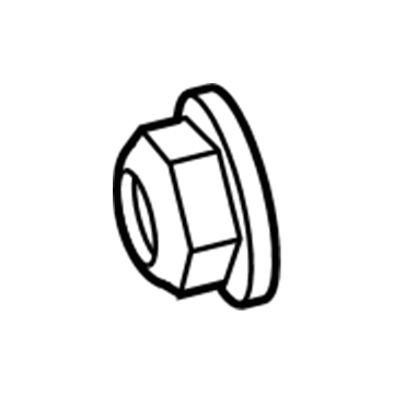 GMC 10289657 Axle Nut