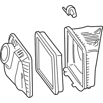 GM 19201278 Housing Asm,Air Cleaner Upper