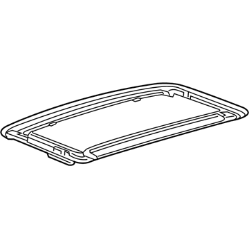 GM 39131354 Window Assembly, Sun Rf