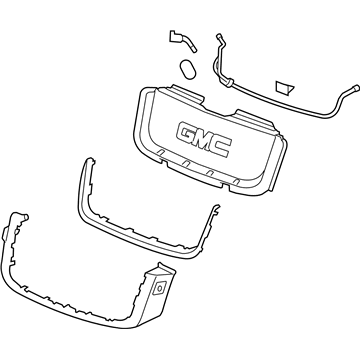 GMC 19121110 Grille Assembly