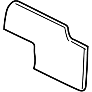 Cadillac 12482532 Sound Absorber