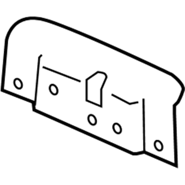 Chevy 15118833 Latch Support