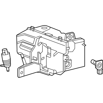 Cadillac 85148186 Washer Reservoir