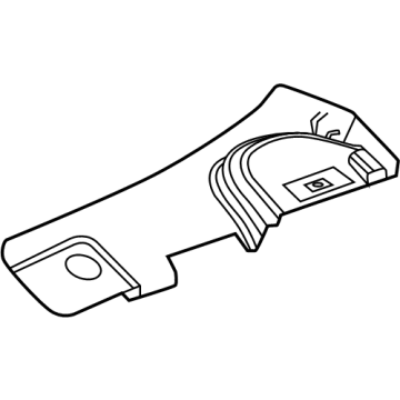 Cadillac 85515675 Wiper Motor Assembly Shield