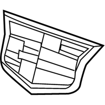 GM 23157690 Front Grille Emblem