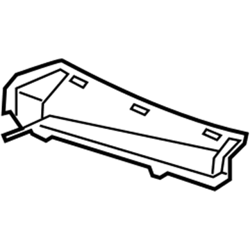 Cadillac 23207782 Air Deflector