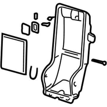 Cadillac 88895264 Armrest