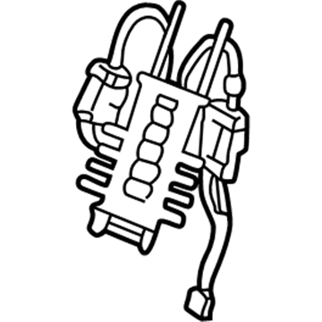 GM 16814803 Support Assembly, Driver Seat Back Lumbar