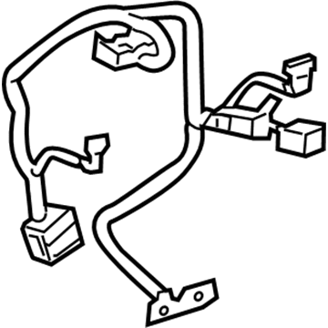 GM 23349844 Harness Assembly, Steering Wheel Pad Accessory Wiring