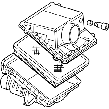 Chevy 25873812 Air Cleaner Assembly