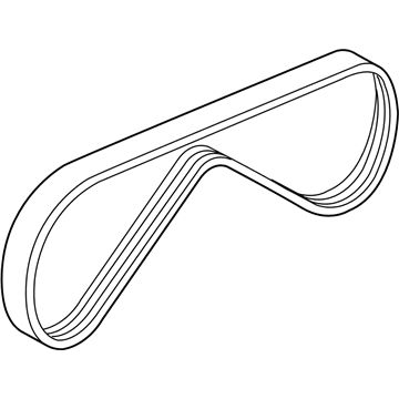 Saturn 12585310 Power Steering Belt