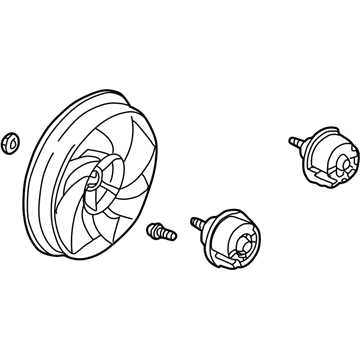 Buick 22137017 Fan Blade