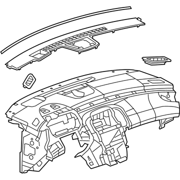 Buick 9011878 Instrument Panel