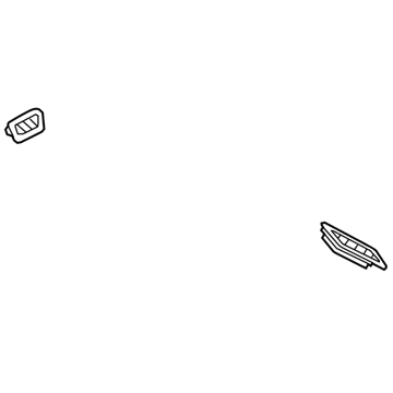 GM 9067248 Grille,Instrument Panel Outer Air Outlet