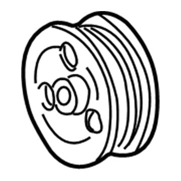 Buick 19367415 Pulley