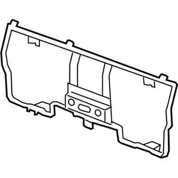 GMC 84516959 Seat Back Frame