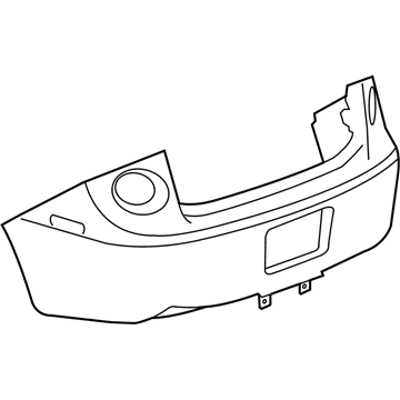 Chevy 12336075 Bumper Cover