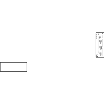 Chevy 12575049 Info Label