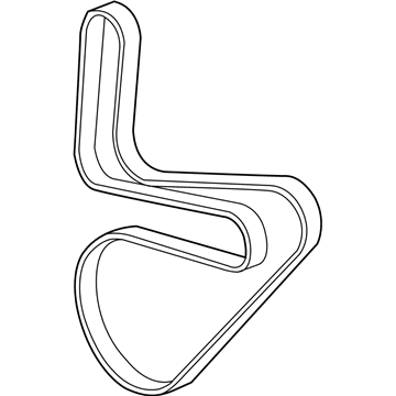 Chevy Corvette Drive Belt - 12663625