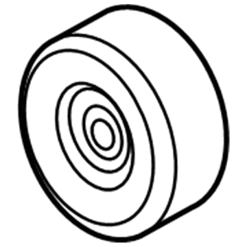 Chevy 12642706 Idler Pulley