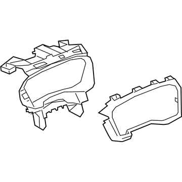 Cadillac 85103763 Cluster Housing