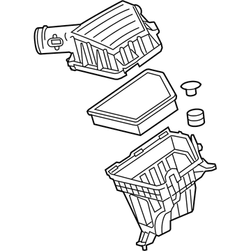 Chevy 92240654 Air Cleaner Assembly