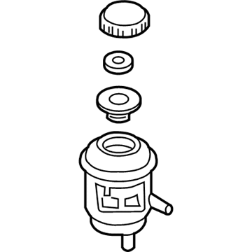 Chevy 96413748 Reservoir Assembly