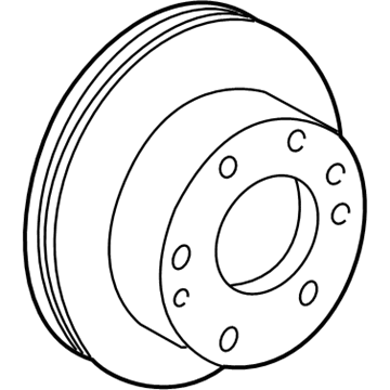 GMC 22950036 Rotor