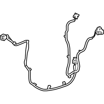 GM 15892662 Harness Assembly, Rear Side Door Door Wiring