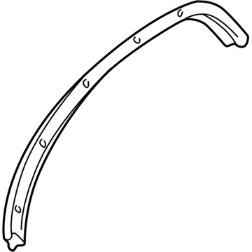 GMC 15025893 Wheel Opening Molding