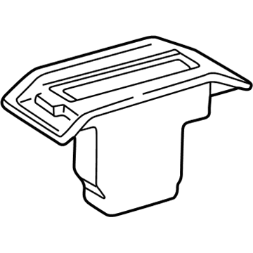 GM 12388407 Compartment,Front Floor Console (Bin)