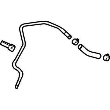 Chevy 15798234 Reservoir Hose