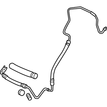 Chevy 19369687 Pressure Hose