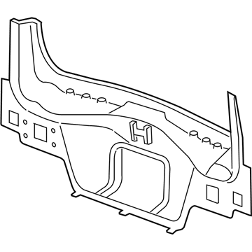 2008 Cadillac STS Floor Pan - 15872663