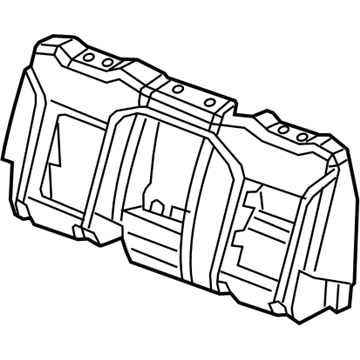 GM 84526992 Cover Assembly, R/Seat Bk *Gideon