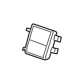 GM 84440745 Door Assembly, R/Seat Bk Compt *Gideon