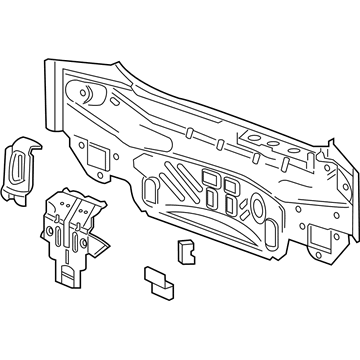 Chevy 84134994 Rear Body Panel