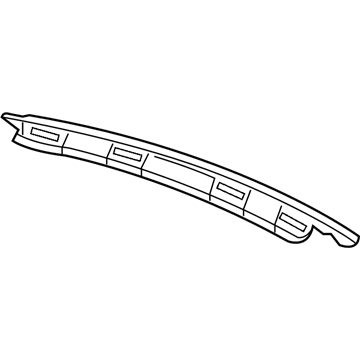 GM 23205449 Reinforcement, Rear Window Panel