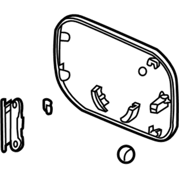 Chevy 96408326 Fuel Door