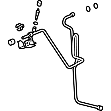 Cadillac 88958008 Liquid Line