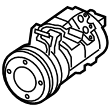 GM 19130477 Air Conditioner Compressor Assembly