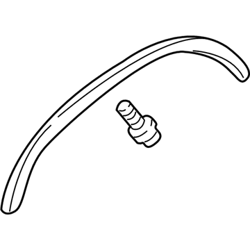 Chevy 12376655 Wheel Opening Molding