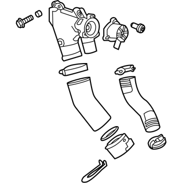 Cadillac 12672181 Air Inlet Tube