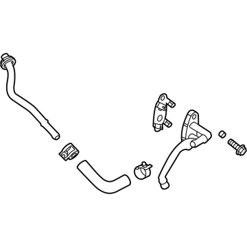 Cadillac CT5 Coolant Pipe - 12701695